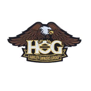 Harley-Davidson HOG Patch Owners Group Unisex Sew-On Embroidered New Without Tag